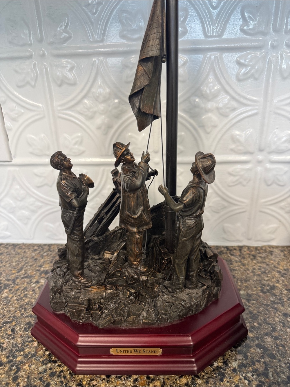 Bronze Sculpture 911 Firefighters